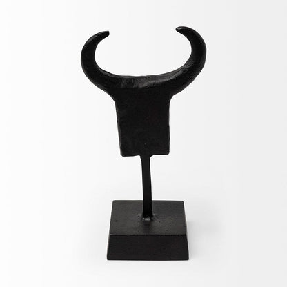 Mercana - Caleb 4L x 5W Black Metal Tribal Figurine - 69085 view 4