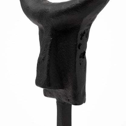 Mercana - Caleb 4L x 5W Black Metal Tribal Figurine - 69085 view 6