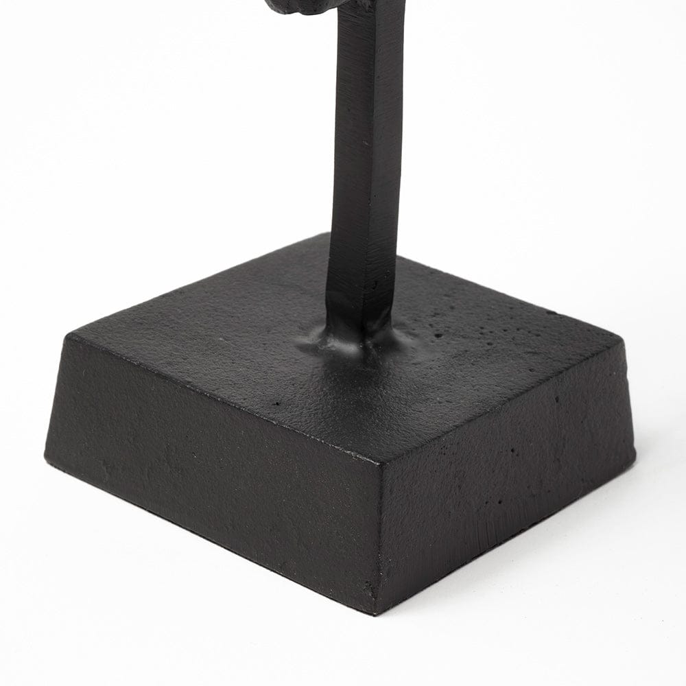 Mercana - Caleb 4L x 5W Black Metal Tribal Figurine - 69085 view 7