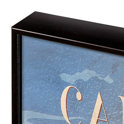 Mercana - Calgary Go Canada SM by Mercana Studio a Hand Embellished Decograph Framed Art Print - 13702 view 4