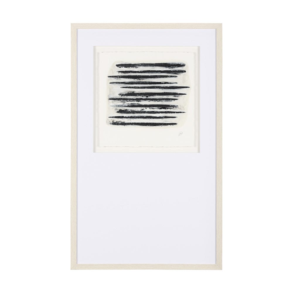 Mercana - Calm River Flowing II by Studio M a handmade Original Framed Artwork under Glass - 14887 view 1