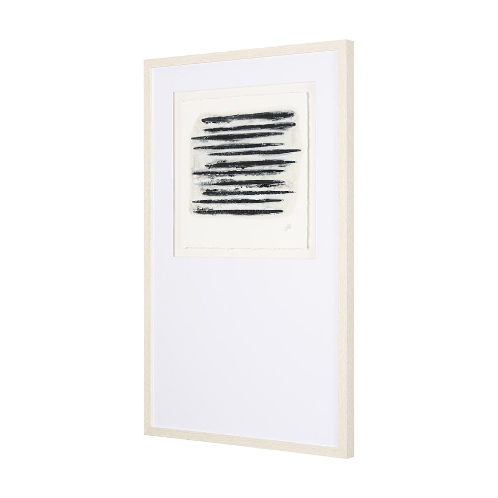 Mercana - Calm River Flowing II by Studio M a handmade Original Framed Artwork under Glass - 14887 view 3