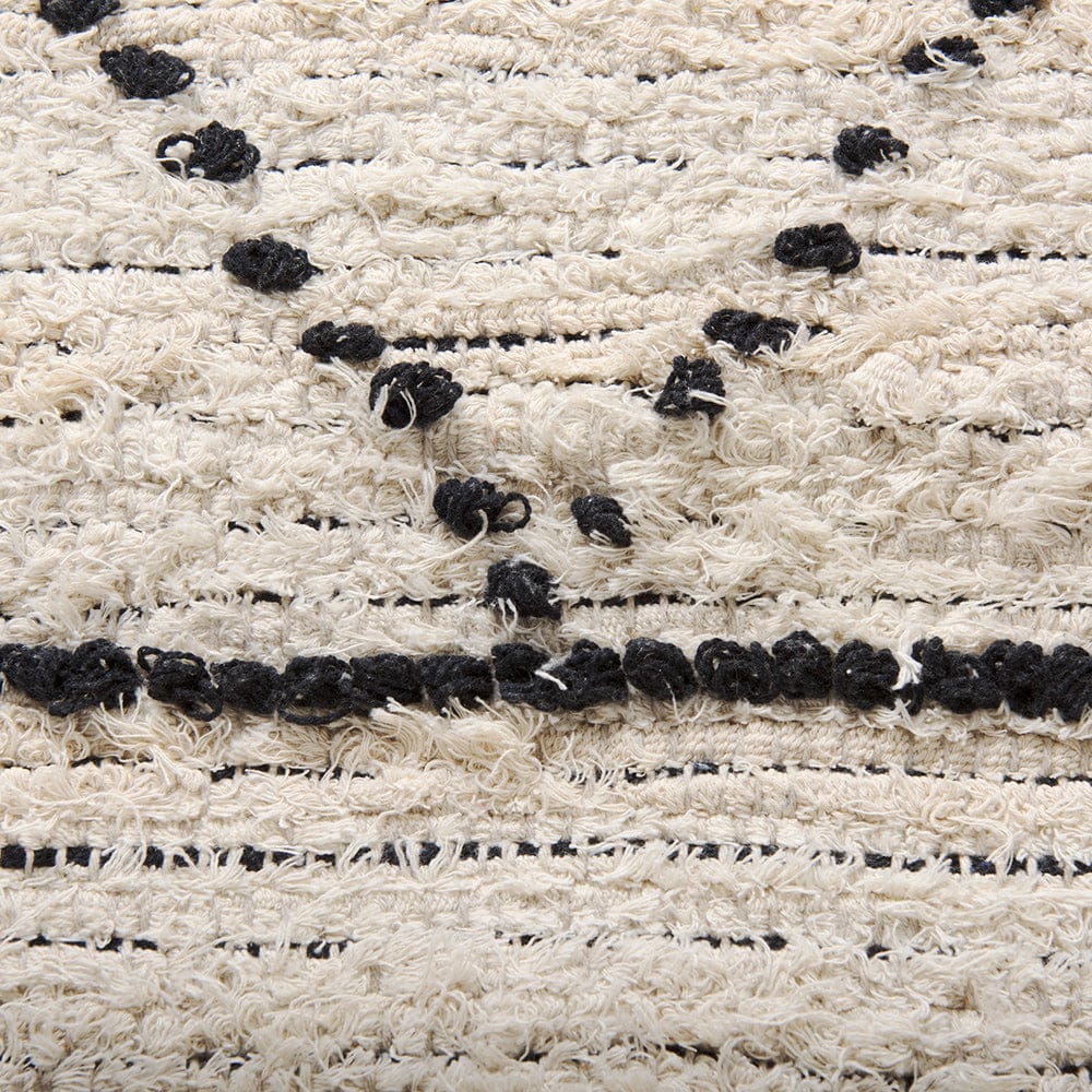 Mercana - Calvert 8x10 Gray Cotton Hand Woven Diamond Patterned Rug - 69498 view 8