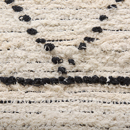 Mercana - Calvert 8x10 Gray Cotton Hand Woven Diamond Patterned Rug - 69498 view 8