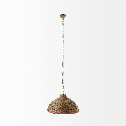 Mercana - Campanile 30.0 L x 30.0 W x 16.0 H Brown Half Domed Chandelier - 69242 view 2