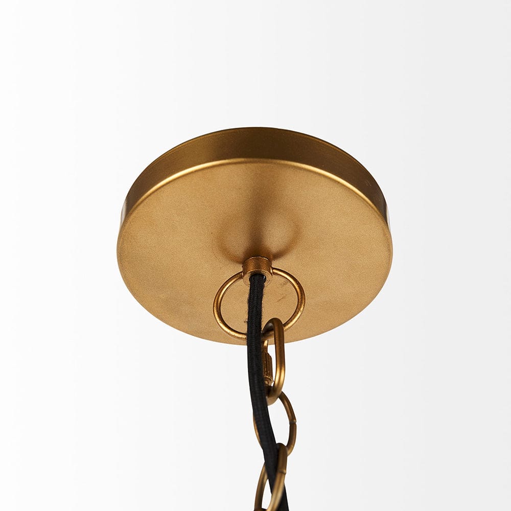 Mercana - Campanile 30.0 L x 30.0 W x 16.0 H Brown Half Domed Chandelier - 69242 view 4
