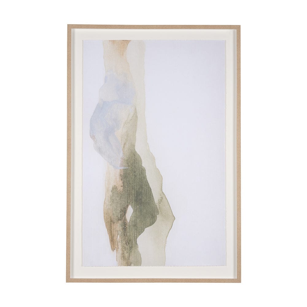 Mercana - Can you Feel the Peace by Ira Havuka a Hand Embelished Textured Framed Art Print Matted under Glass - 15323 view 1
