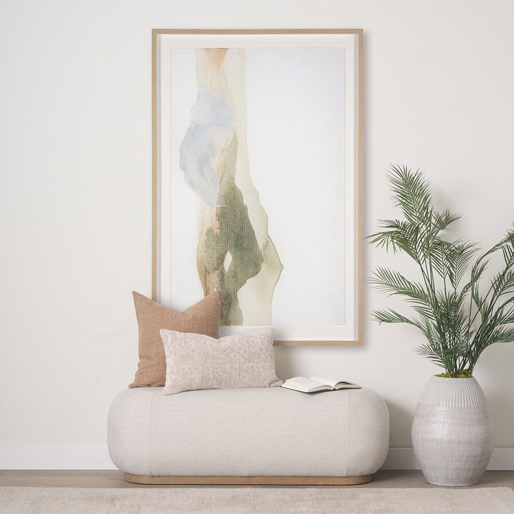 Mercana - Can you Feel the Peace by Ira Havuka a Hand Embelished Textured Framed Art Print Matted under Glass - 15323 view 8