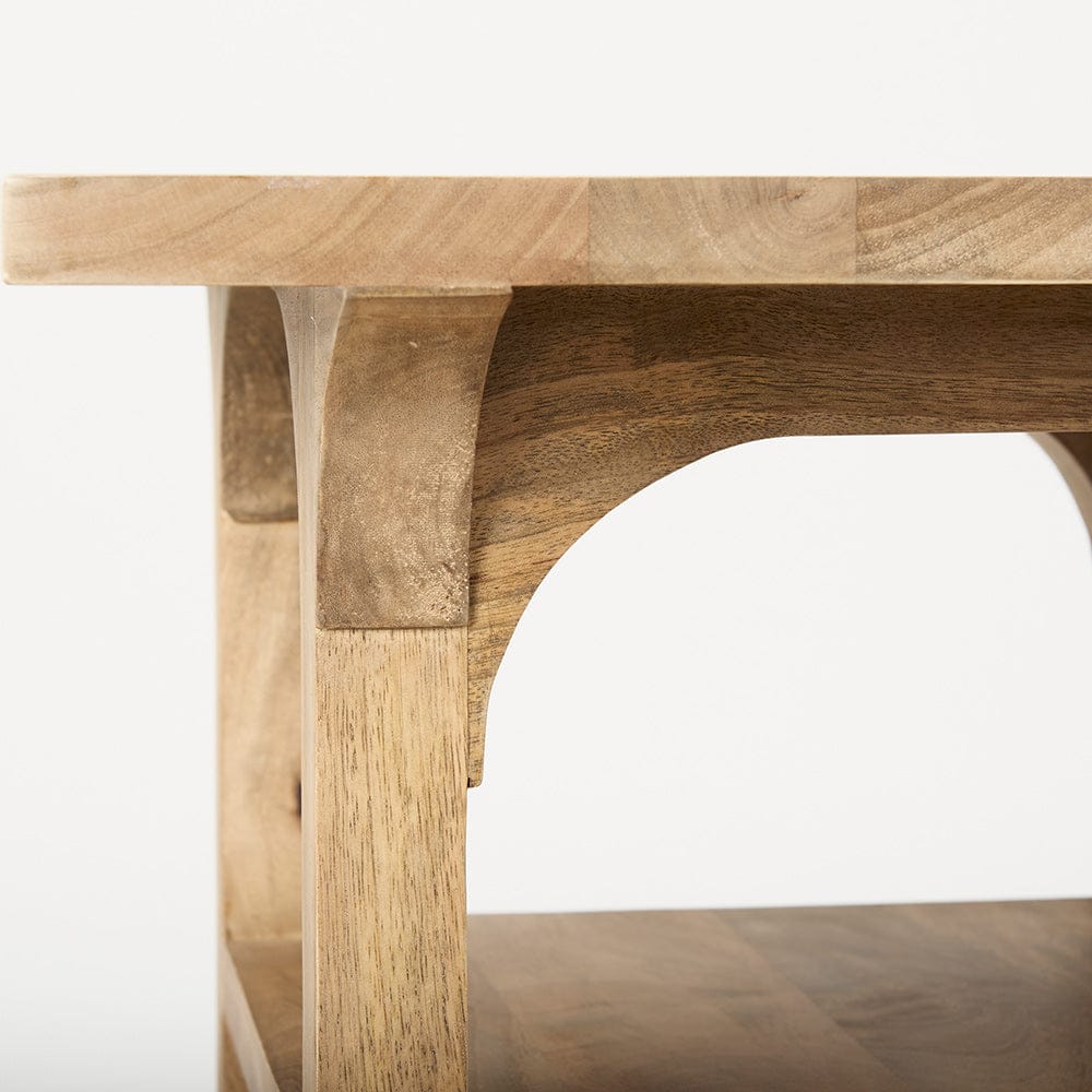 Mercana - Candace Light Wood Bridge Accent Table - 70105 view 6