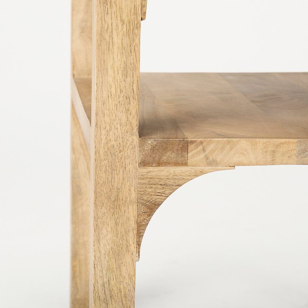 Mercana - Candace Light Wood Bridge Accent Table - 70105 view 7