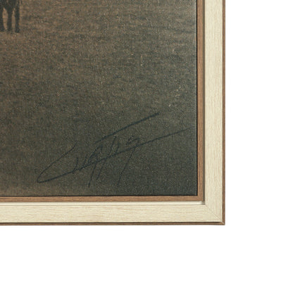 Mercana - Canyon del Muerte, Navajo by Edward Sheriff Curtis a Hand Embellished Textured Framed Canvas - 102680-FL view 3