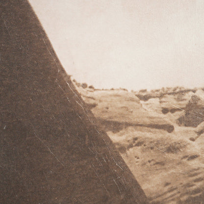 Mercana - Canyon del Muerte, Navajo by Edward Sheriff Curtis a Hand Embellished Textured Framed Canvas - 102680-FL view 7