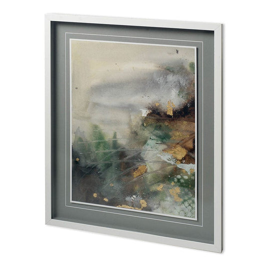 Mercana - Canyon Seasons I by Joyce Combs a Hand Embellished Textured Framed Art Print Matted under Glass - 11812 view 1