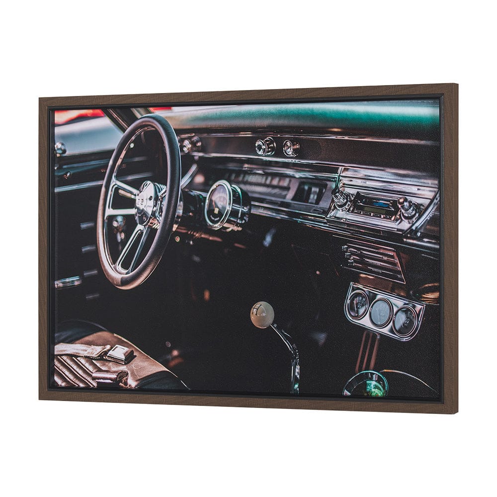 Mercana - Car Interior by Tim Mossholder a Hand Embellished Framed Art Print - 15737 view 2