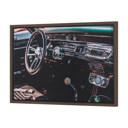 Mercana - Car Interior by Tim Mossholder a Hand Embellished Framed Art Print - 15737 view 2