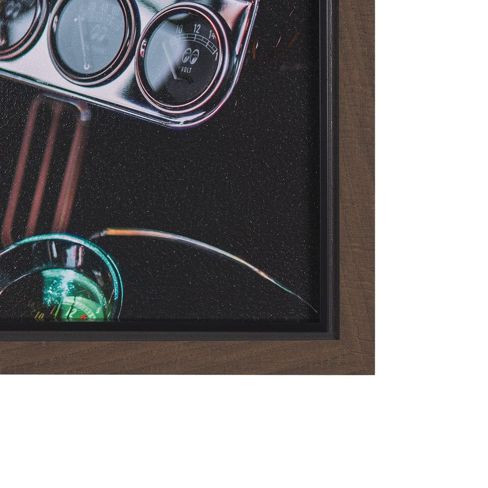 Mercana - Car Interior by Tim Mossholder a Hand Embellished Framed Art Print - 15737 view 3