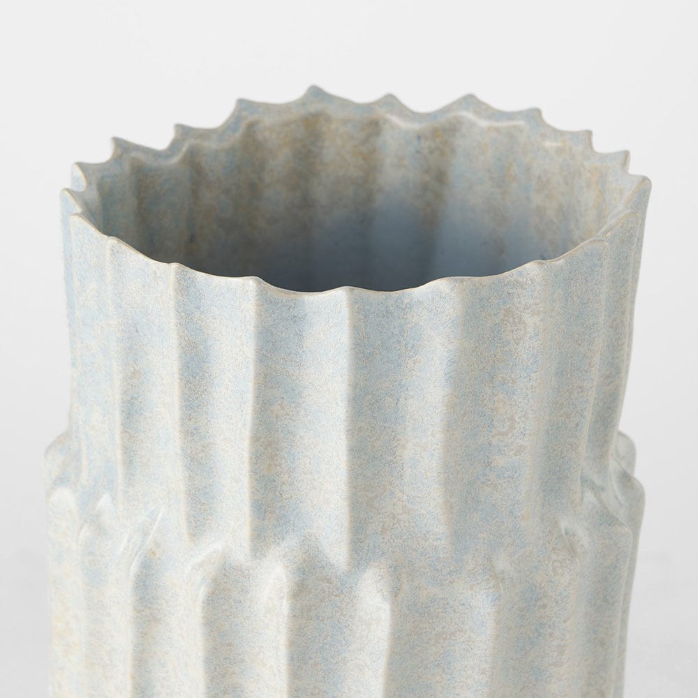 Mercana - Cardon 14.4H Gray Ceramic Vase - 69471 view 4