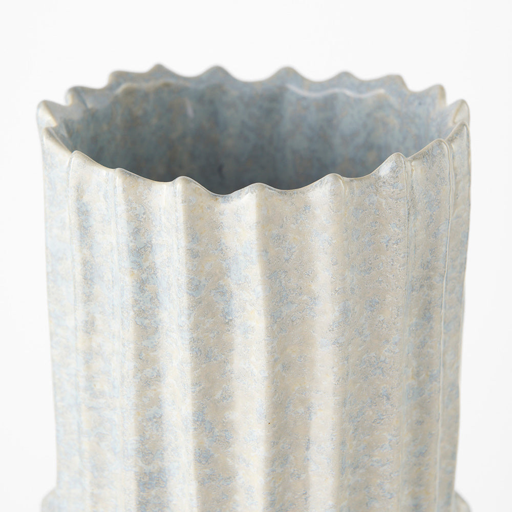 Mercana - Cardon 23.0H Gray Ceramic Vase - 69472 view 4