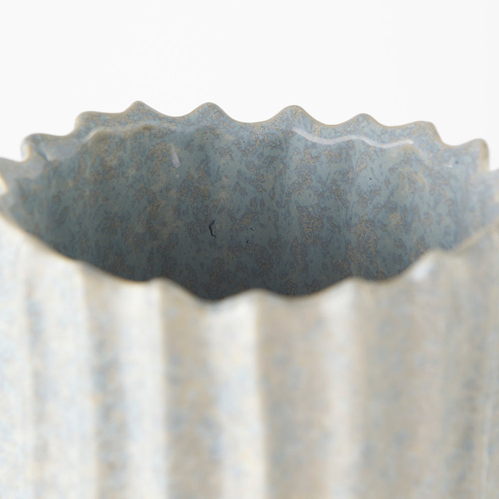 Mercana - Cardon 23.0H Gray Ceramic Vase - 69472 view 5