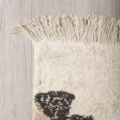 Mercana - Carla 5x8 Earthy Neutrals Patterned Cotton Area Rug - 69763_CLOSEOUT view 3