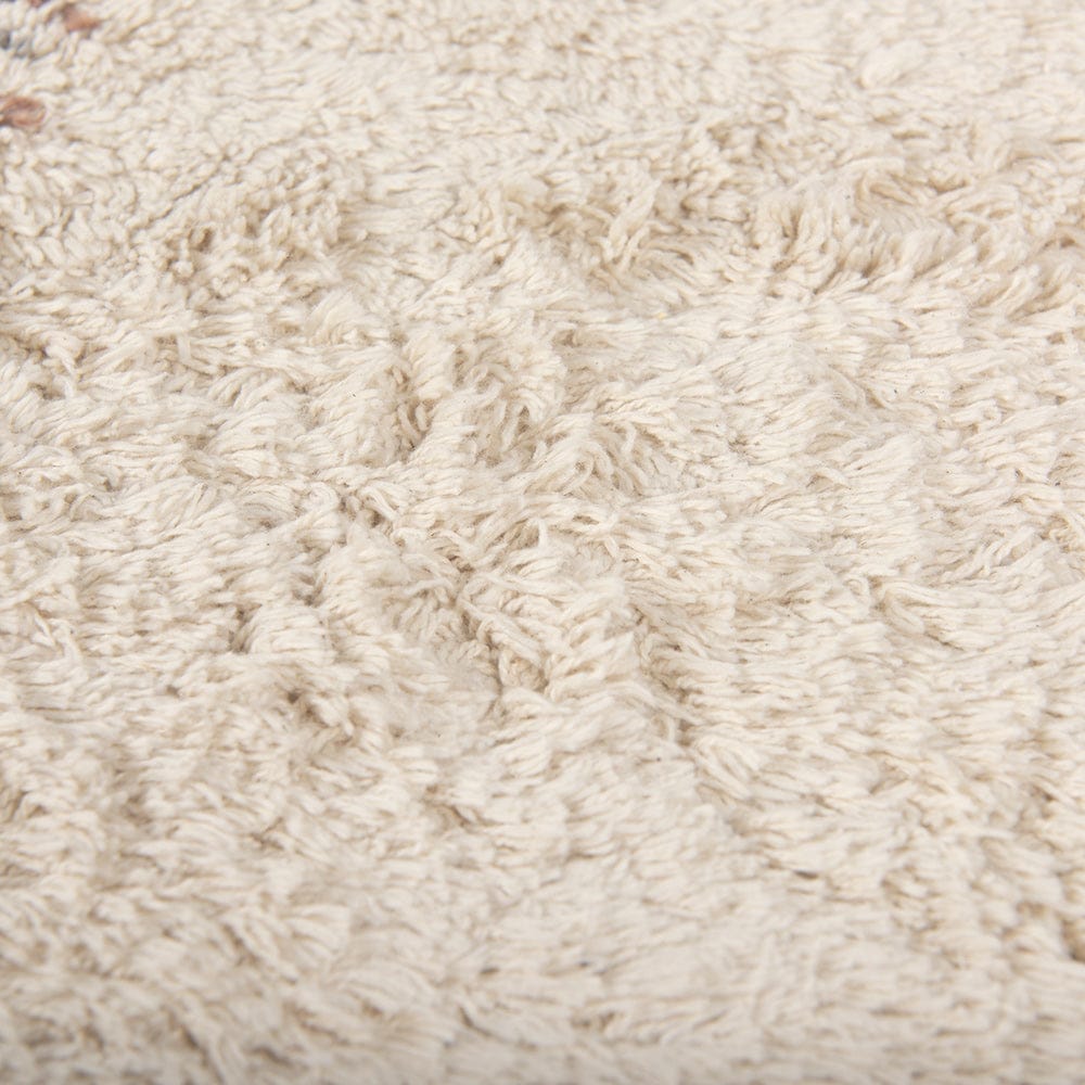 Mercana - Carla 5x8 Earthy Neutrals Patterned Cotton Area Rug - 69763_CLOSEOUT view 7