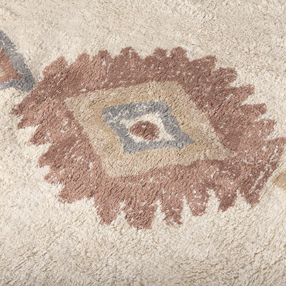 Mercana - Carla 8x10 Earthy Neutrals Patterned Cotton Area Rug - 69764 view 6