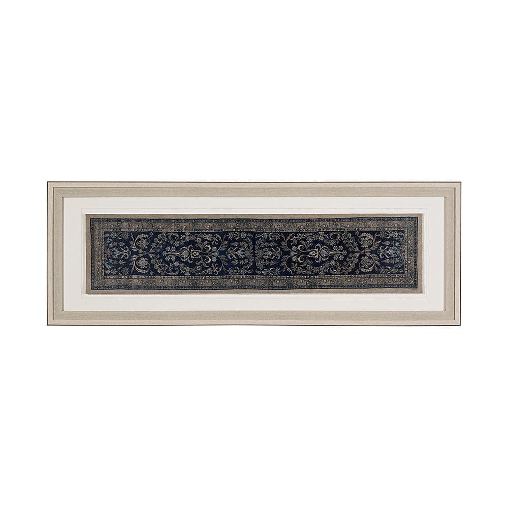 Mercana - Carpet by Mercana Studio a Hand Embelished Textured Framed Art Print Matted under Glass - 13560 view 1