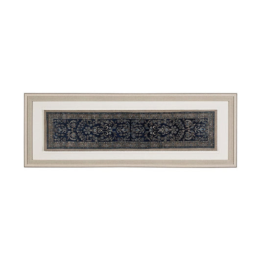 Mercana - Carpet by Mercana Studio a Hand Embelished Textured Framed Art Print Matted under Glass - 13560 view 1