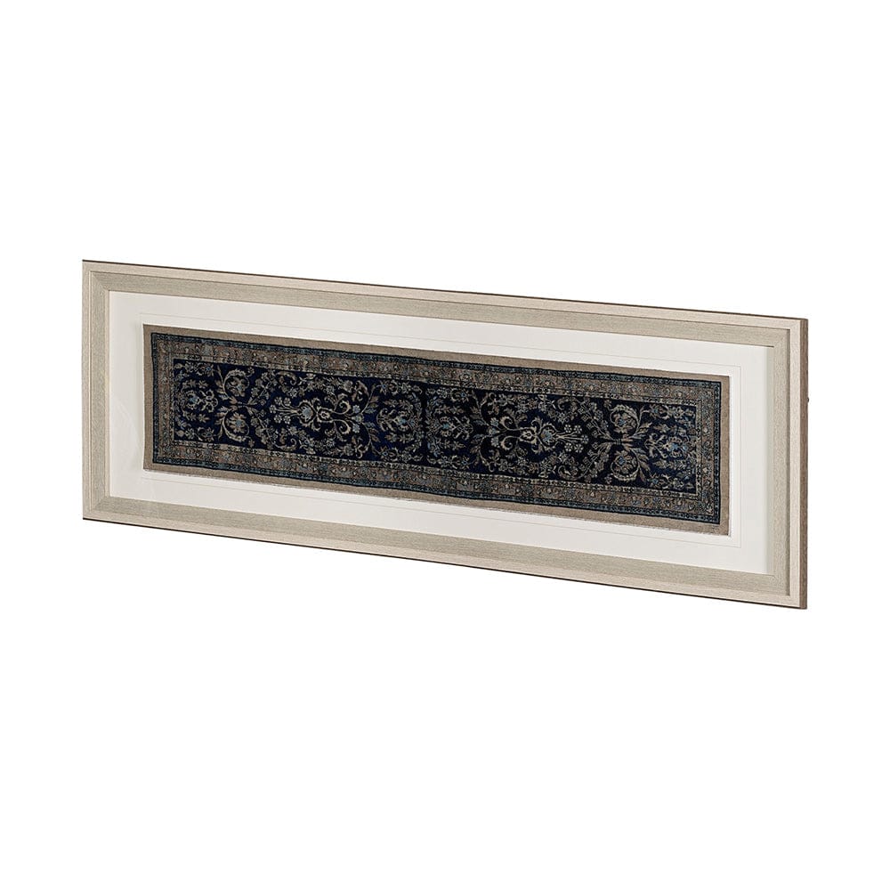 Mercana - Carpet by Mercana Studio a Hand Embelished Textured Framed Art Print Matted under Glass - 13560 view 2