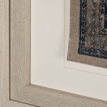 Mercana - Carpet by Mercana Studio a Hand Embelished Textured Framed Art Print Matted under Glass - 13560 view 5