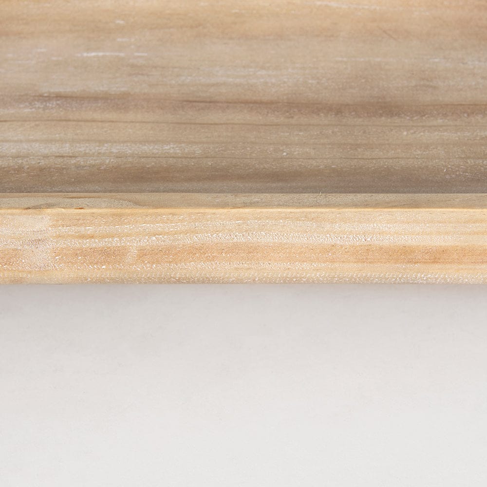 Mercana - Carver Rectangular White Washed Wood Trays (Set of 2) - 70067 view 7