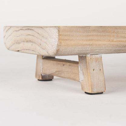 Mercana - Carver Rectangular White Washed Wood Trays (Set of 2) - 70067 view 9