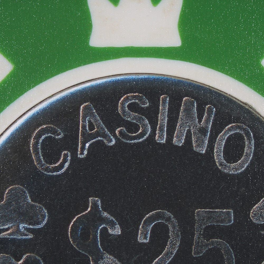 Mercana - Casino 25 Dollar Vegas Poker Chip By Zap Studio Framed Art Photograph Print under Glass - 15723 view 7