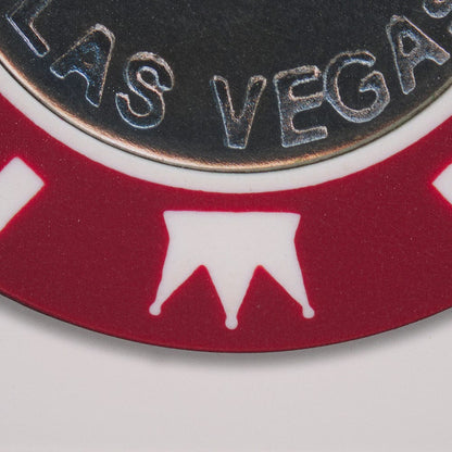 Mercana - Casino 5 Dollar Vegas Poker Chip By Zap Studio Framed Art Photograph Print under Glass - 15720 view 6