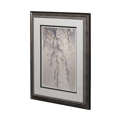 Mercana - Casual Shade II by Samuel Dixon a Hand Embellished Textured Framed Art Print Matted under Glass - 13090 view 4