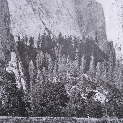 Mercana - Cathedral Rock by Carleton E Watkins a Hand Embellished Textured Framed Art Print - 15271 view 6