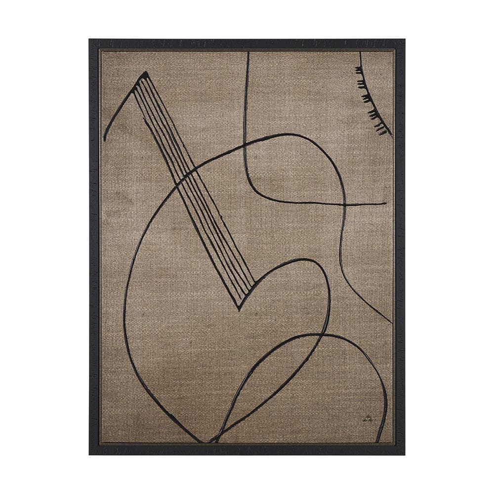 Mercana - Cello Music by Mercana Studio a Hand Embellished Textured Canvas - 102657-FS view 1