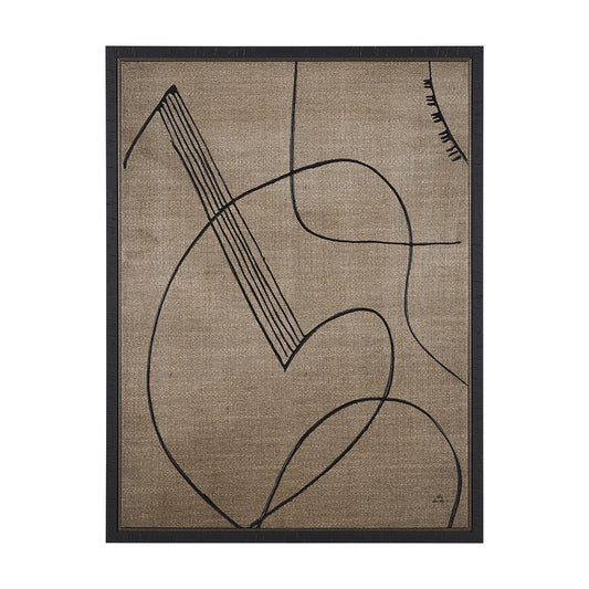 Mercana - Cello Music by Mercana Studio a Hand Embellished Textured Canvas - 102657-FS view 1