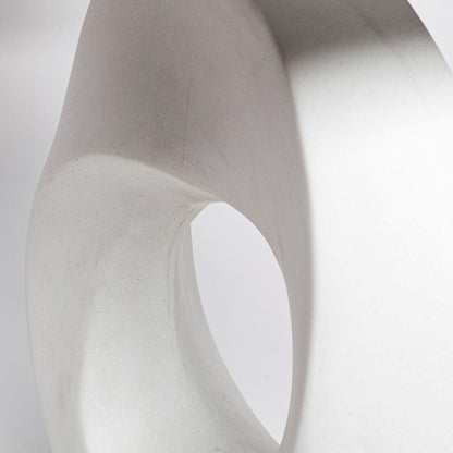 Mercana - Celtica 26.8"H White Resin Ring-Shaped Base Table Lamp - 68337 view 4