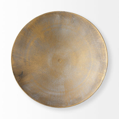 Mercana - Chadwick II 13L x 13W Gold Metal Webbed Feet Bowl - 67219 view 4