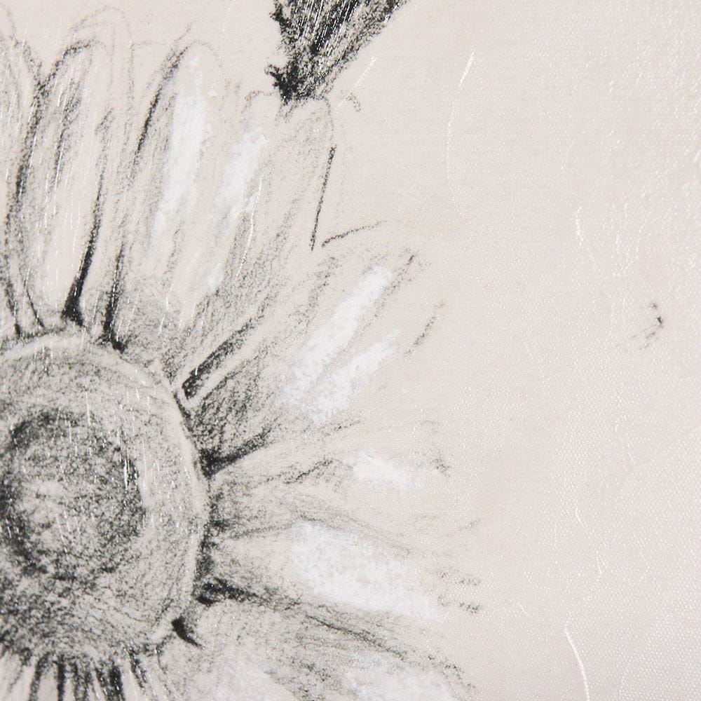 Mercana - Chamomile Drawing I by Mercana Studio a Hand Embellished Textured Canvas - 102451-S view 6