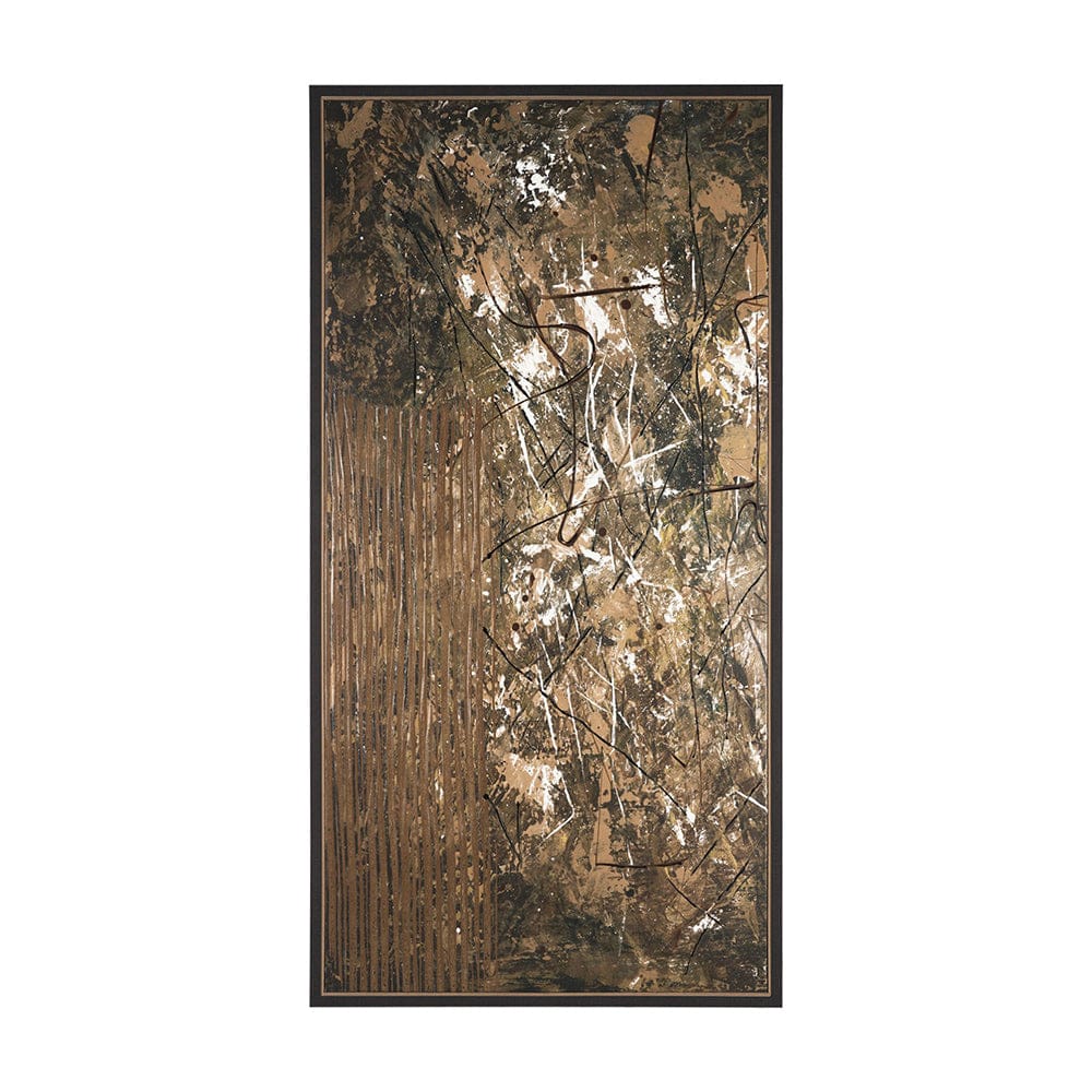 Mercana - Chaos & Order I by Chad Warren a Hand Embellished Textured Framed Canvas - 102690-FL view 1