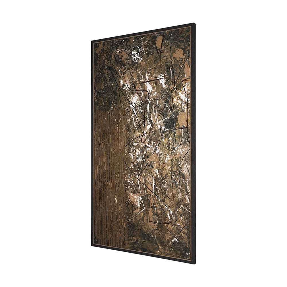 Mercana - Chaos & Order I by Chad Warren a Hand Embellished Textured Framed Canvas - 102690-FL view 2