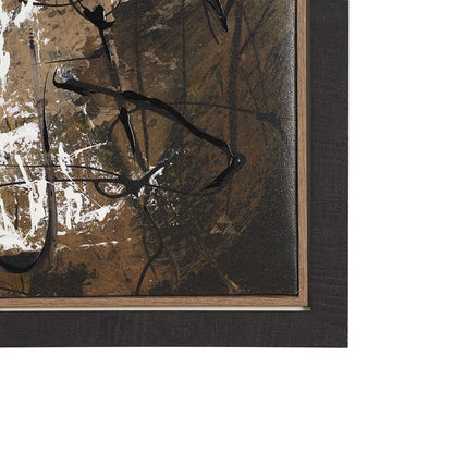 Mercana - Chaos & Order I by Chad Warren a Hand Embellished Textured Framed Canvas - 102690-FL view 3