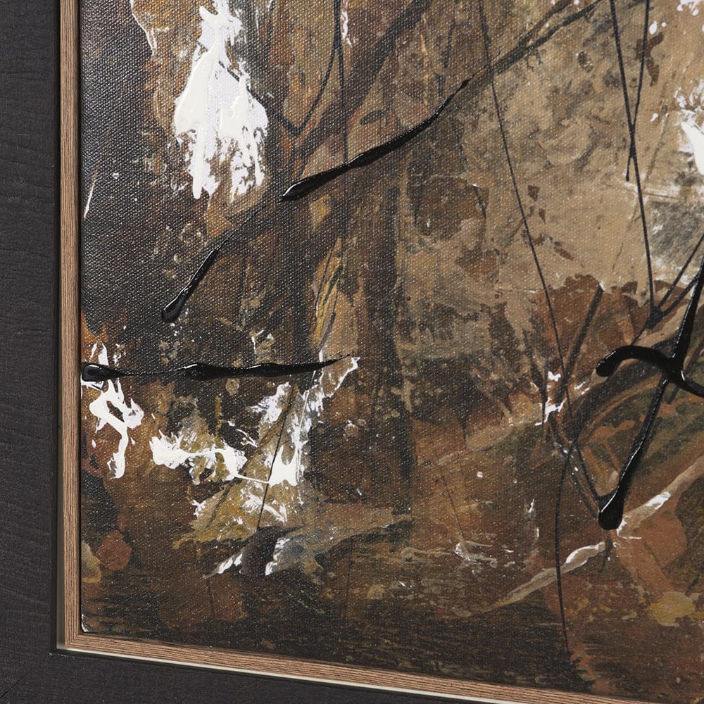 Mercana - Chaos & Order I by Chad Warren a Hand Embellished Textured Framed Canvas - 102690-FL view 5