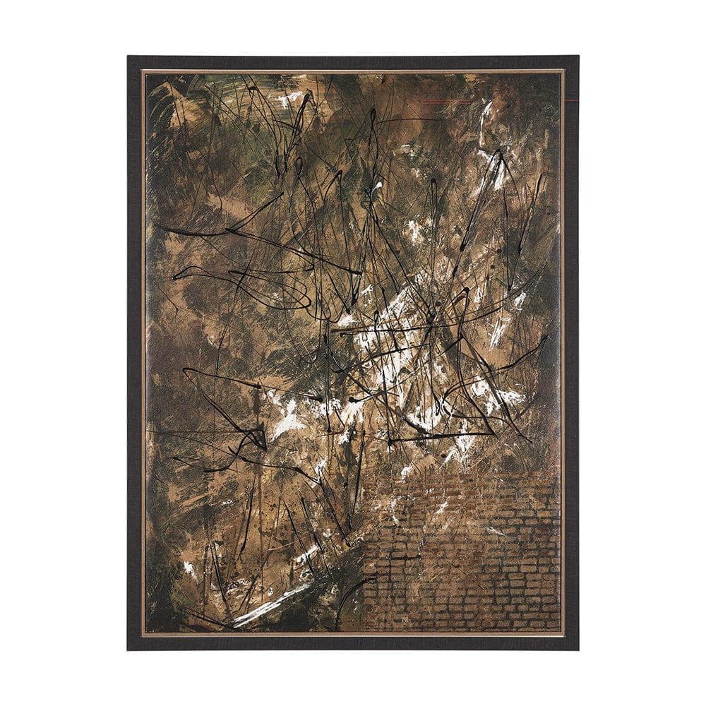 Mercana - Chaos & Order II by Chad Warren a Hand Embellished Textured Framed Canvas - 102691-FL view 1