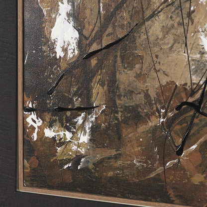 Mercana - Chaos & Order II by Chad Warren a Hand Embellished Textured Framed Canvas - 102691-FL view 5