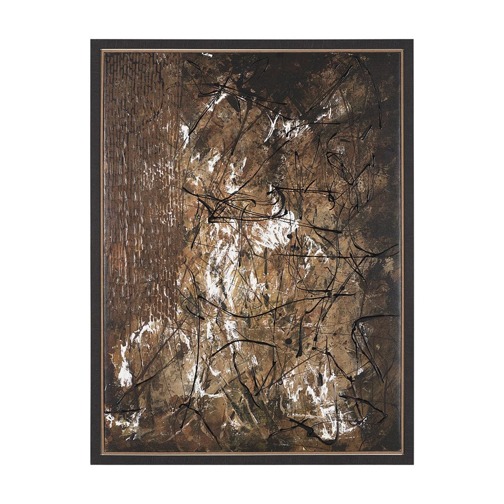 Mercana - Chaos & Order III by Chad Warren a Hand Embellished Textured Framed Canvas - 102692-FL view 1