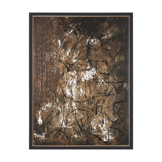 Mercana - Chaos & Order III by Chad Warren a Hand Embellished Textured Framed Canvas - 102692-FL view 1