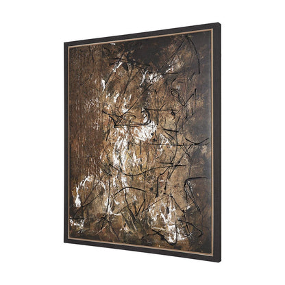 Mercana - Chaos & Order III by Chad Warren a Hand Embellished Textured Framed Canvas - 102692-FL view 2